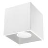 Quad 1 Ceiling Lamp White