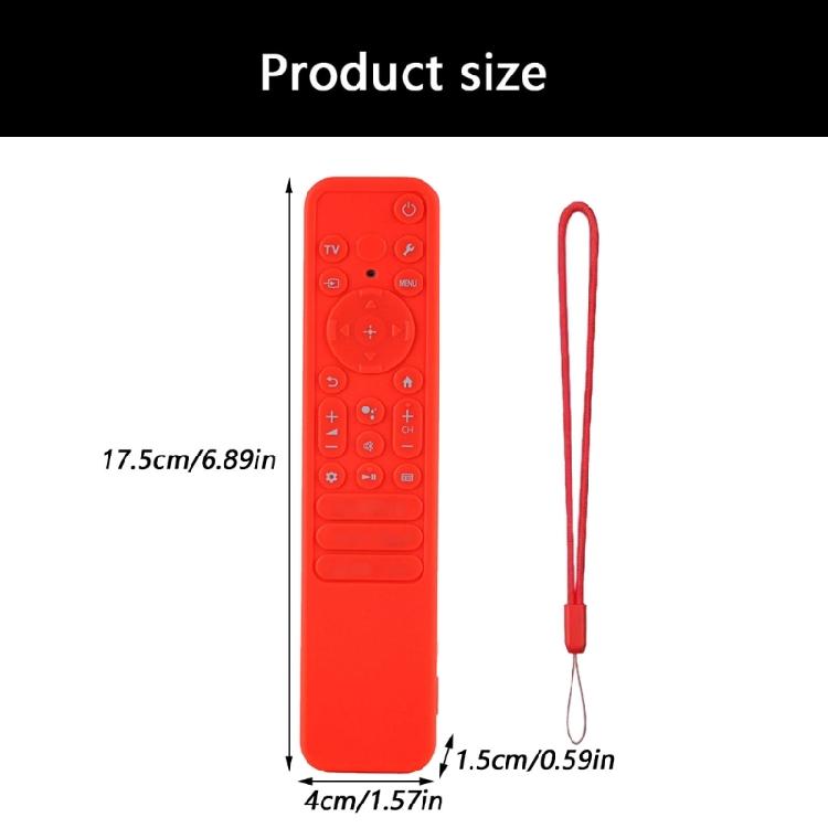 Universelle Silikonhülle für RMFTX810P/TX810U/TX811U/TX910U/TX920U Fernbedienung Präziser Ausschnitt Und Angenehmes Gefühl