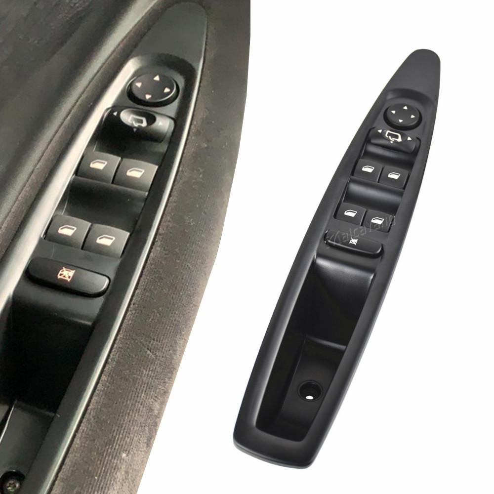 For Citroen C4 2004 2005 2006-2010 Front Left New Power Window Switch Electric Window Lifter Button Car Accessories 9651464577 automatic rearview