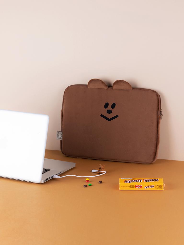 Livework Momo-San Bear Laptop Pouch_15 Inch