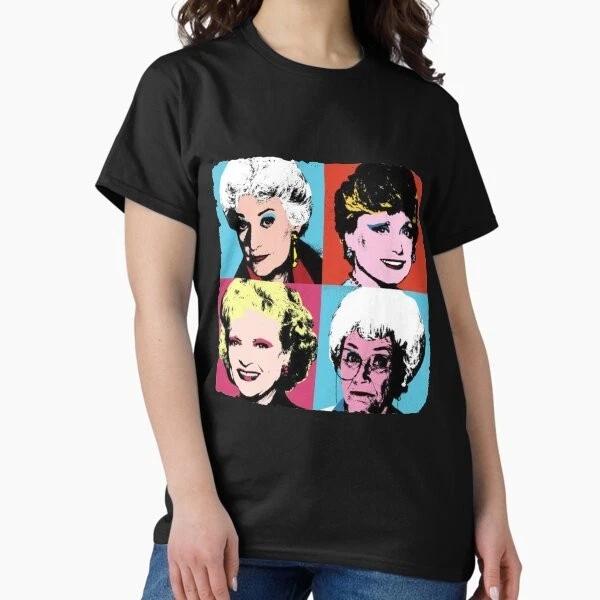 Golden Girls Classic Tshirt Made In Usaaus Tshirt S2xl S
