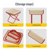 Compact Foldable Mini Stool with Handbag - Portable for Outdoors and Travel