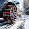 Universal Thickened Winter Anti-Skid Chains for Sedans, SUVs, and Off-Road Vehicles