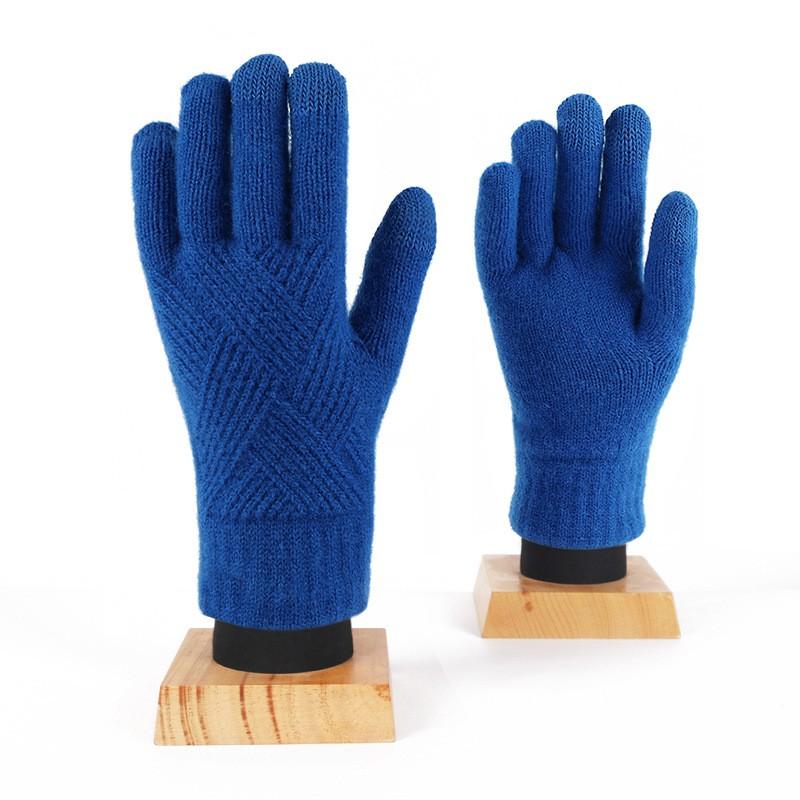 Touchscreen Knit Winter Gloves Cycling Outdoor Use Warm Windproof Unisex