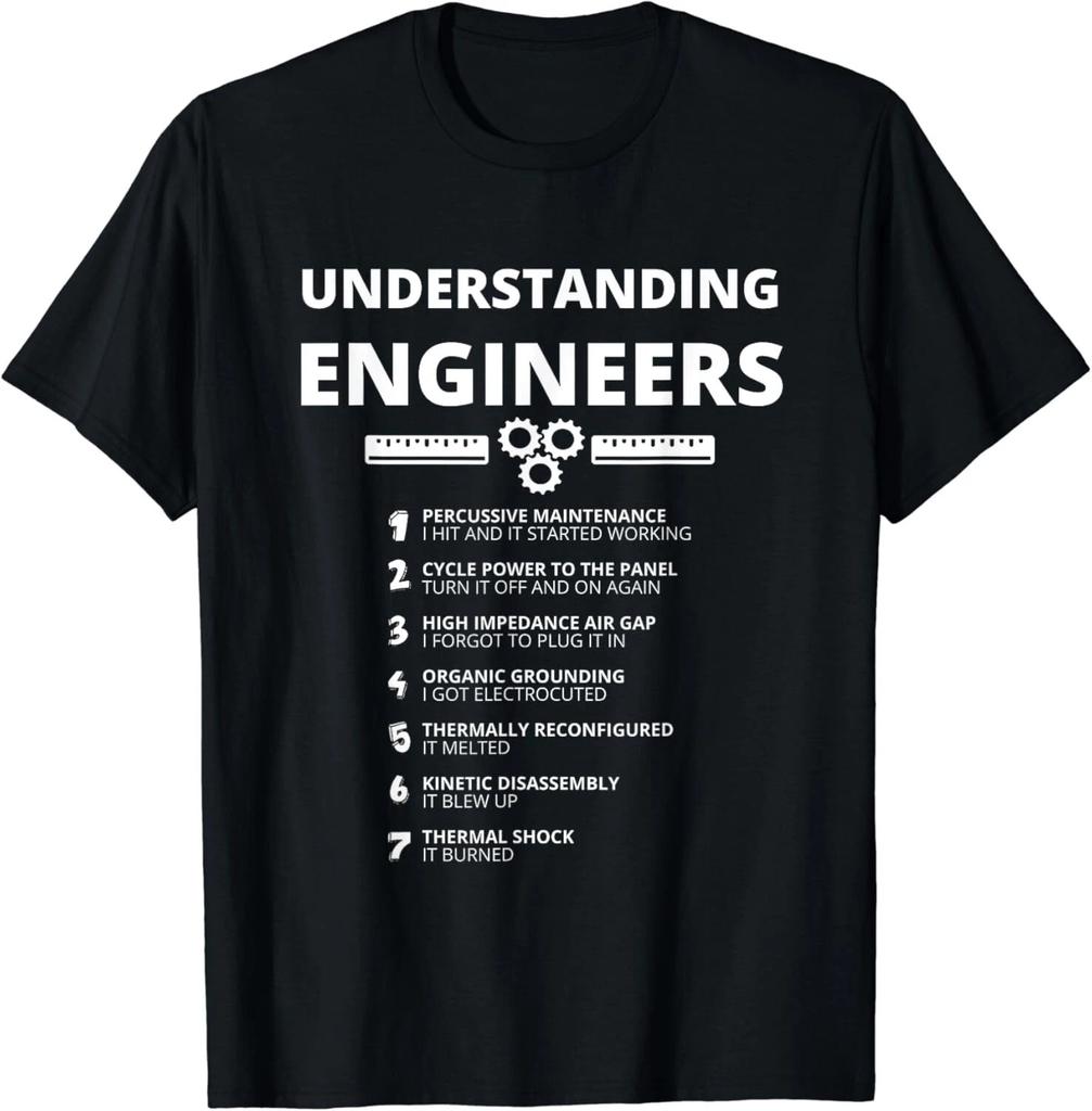 Ingenieure verstehen - Lustiges sarkastisches Ingenieur-Unisex-T-Shirt