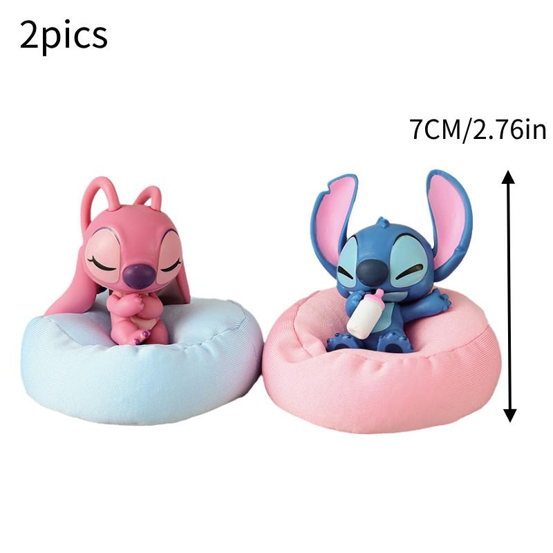 Cute Pvc Stitch Sleeping Pose Figurine Ideal For Anime Collectors And Decor
