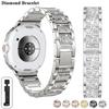 Diamond Strap For Samsung Galaxy Watch 8 40mm 44mm Metal Bling Stainless Steel Band For Samsung Watch 8 Classic Ultra2025/47MM