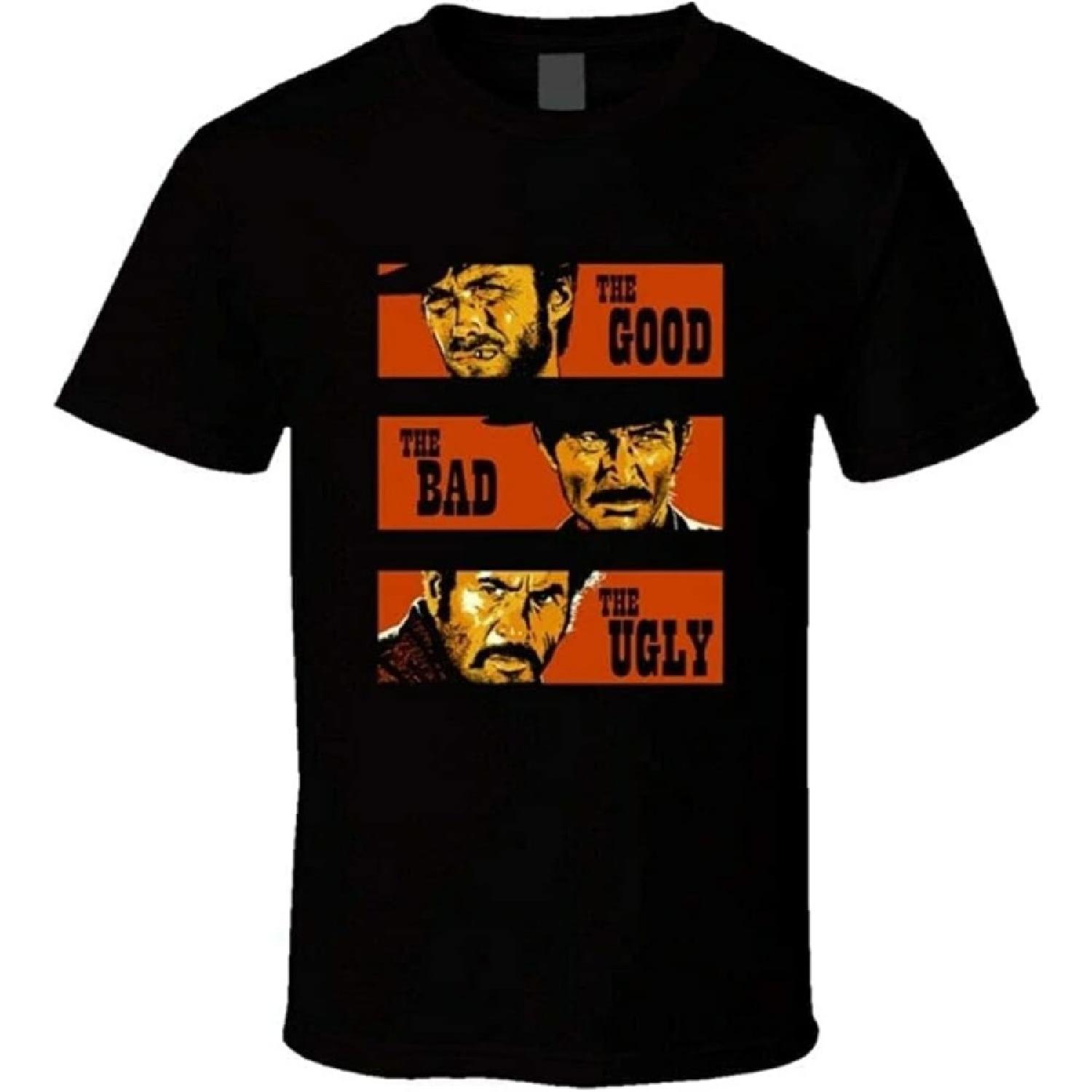The Good The Bad & The Ugly T Shirt Graphic Tee for Men S