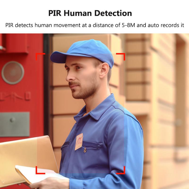 Campainha de Vídeo WIFI Câmera HD Visão Noturna Sem Fio Casa Inteligente Segurança Campainha de Porta Intercomunicador Bidirecional Mudança de Voz Para Casa