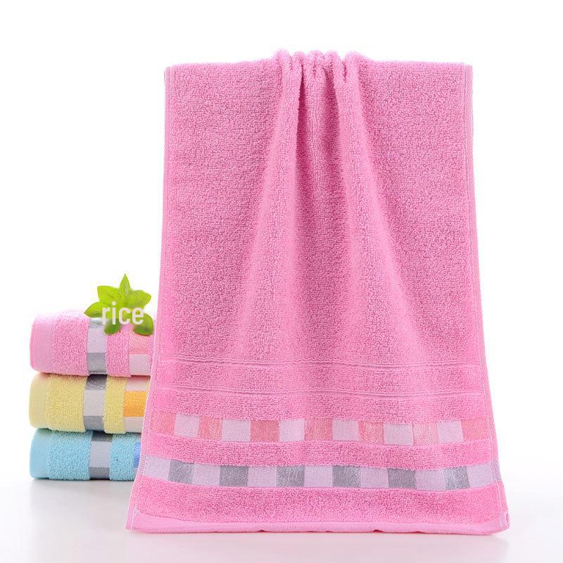 

Бавовняний рушник Gaoyang Plaid Pure Cotton – товстий і м’який для використання вдома, у готелі чи подарунковій упаковці 33*73cm