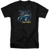 Batman Belles Roues T-shirt Grand Homme Noir Sous Licence Officielle