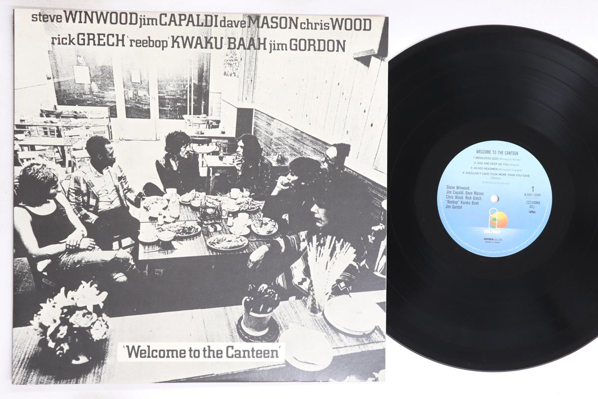 

LP Record TRAFFIC - Welcome To The Canteen R20D2040 ISLAND 1971 Japan Rock Used