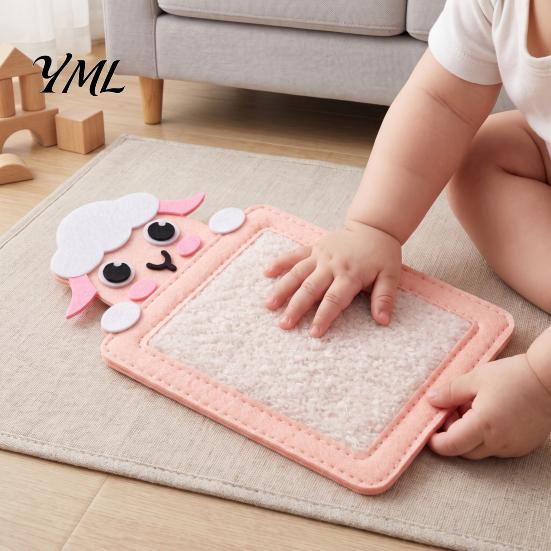 Infant Tactile Stimulation Toy 1/8Pcs Kids Animal Theme Sensory Mat, Wall Panel Textured Tile, Baby Touch And Feel Activity Mat for Preschool Playroom