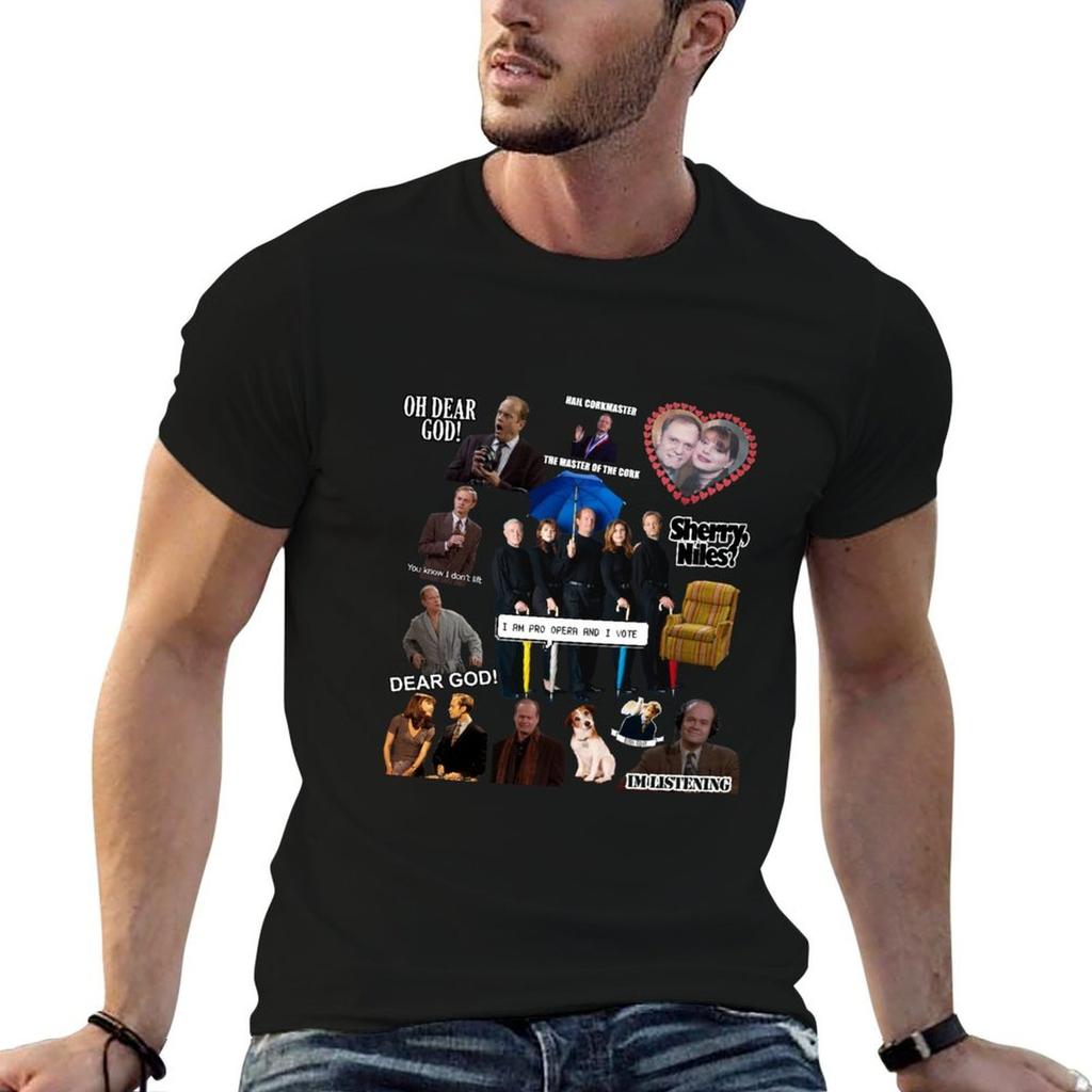 Frasier TShirt T Shirt for Unisex Percent Cotton Funny T Shirts Unisex Cotton T Shirts Unisex Tshirt