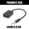 Universal Car Stereo 3.5mm USB Adapter Cable Suitable for Sound Systems Music Streaming Without Decoding Functionality