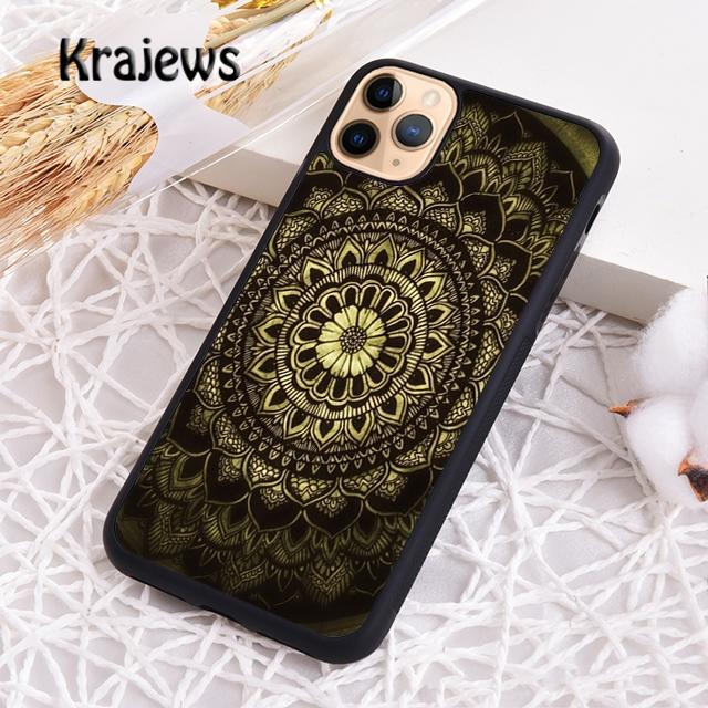 Floral Paisley Flower Mandala For iPhone 17 Air 16 Phone Case Cover 15 14 plus 12 13 pro max coque