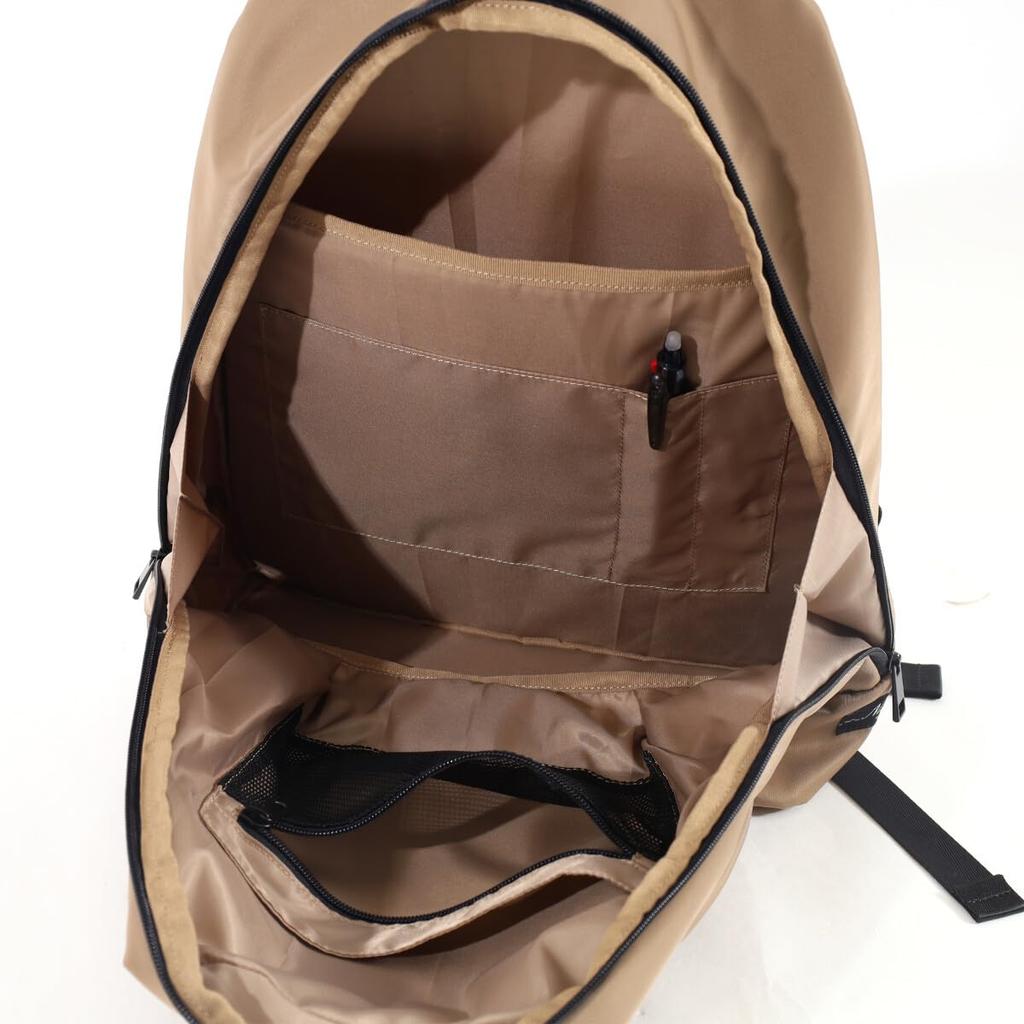 Nananoel norma Nylon BackpackA4 & PC Compatible, 2513311022, Beige (050)