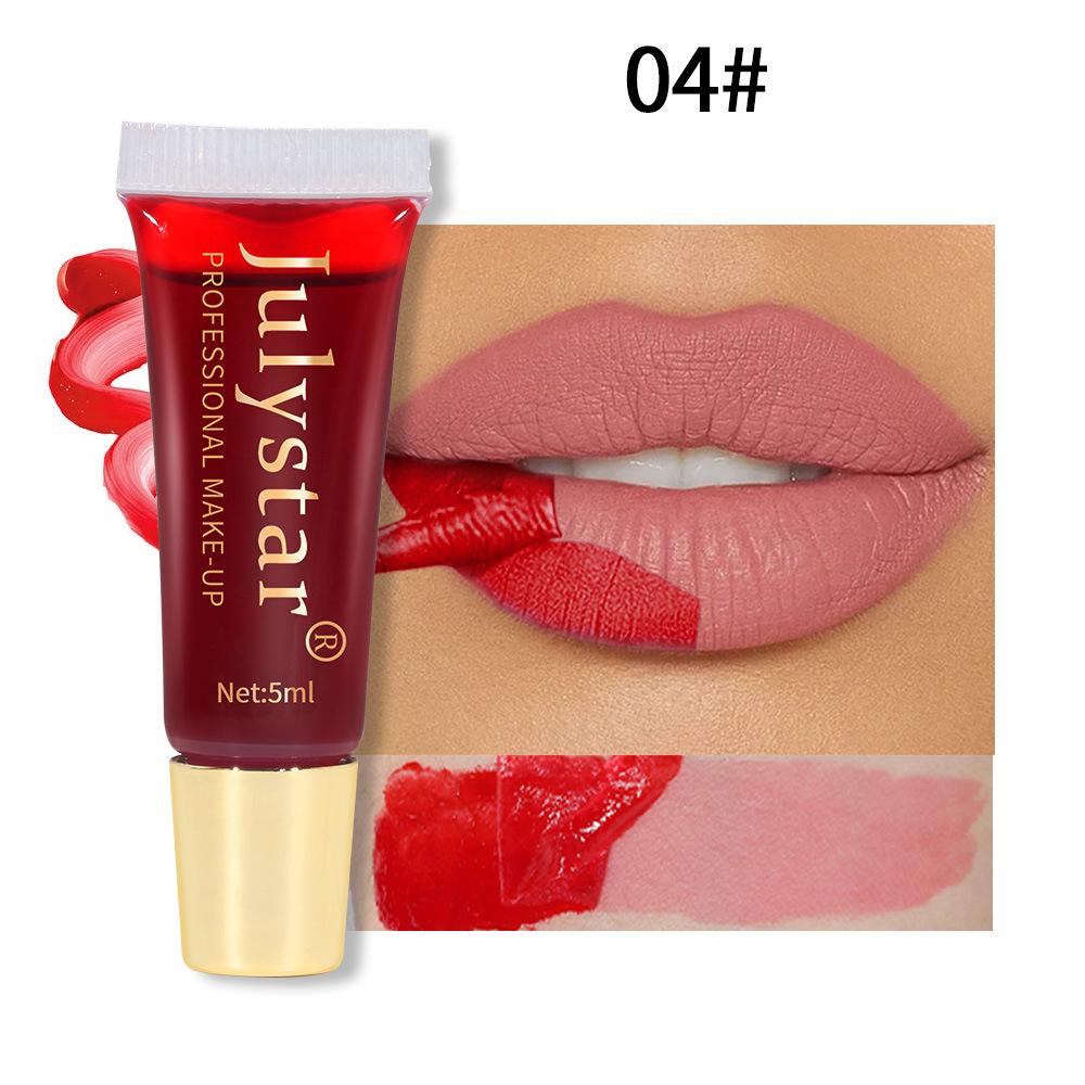 Tear Lip Glaze, Matte Matte Surface To Leave A Background Color, Dye Lip Tear Lipstick Makeup