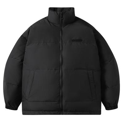 Χειμώνας νέο ανδρικό μπουφάν πούπουλο παχύρρευστο θερμικό όρθιο γιακά απλό κορυφή ζευγάρι ευέλικτο μπουφάν