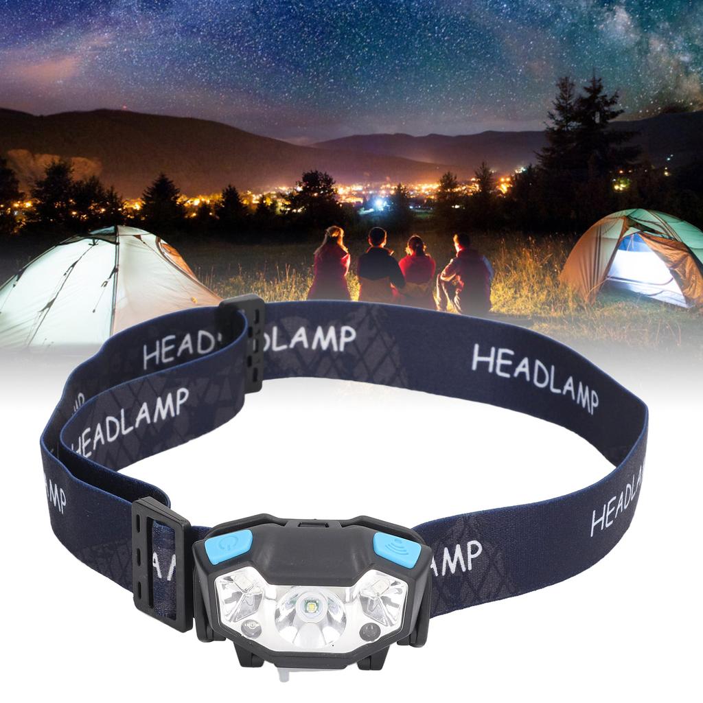 USB Charging Headlamp High Brightness Waterproof Headlamp with Sensor for Outdoor