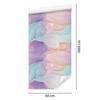 Ink Wallpaper Light Gray, Purple and Coral 50x1000
