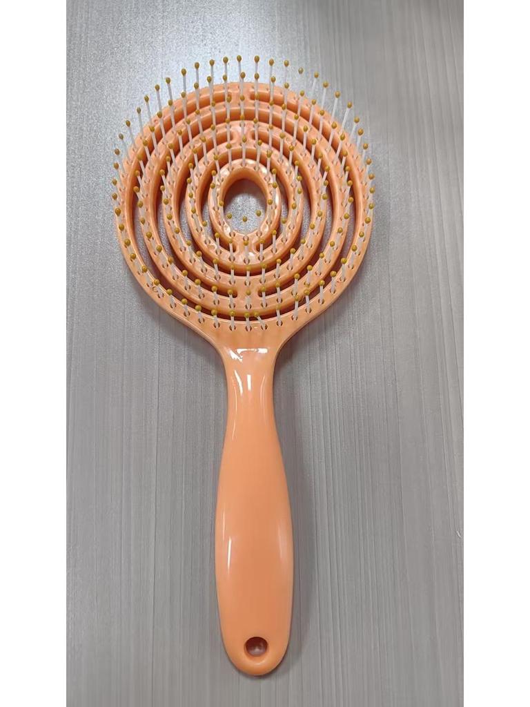 Macaron Color Lollipop-Shaped Comb for Fluffy Hairstyles