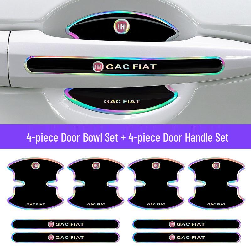 Scratch-Proof Door Bowl & Bumper Strip for Fiat Viaggio, Ottimo, Palio, Siena – Seven-Color Epoxy