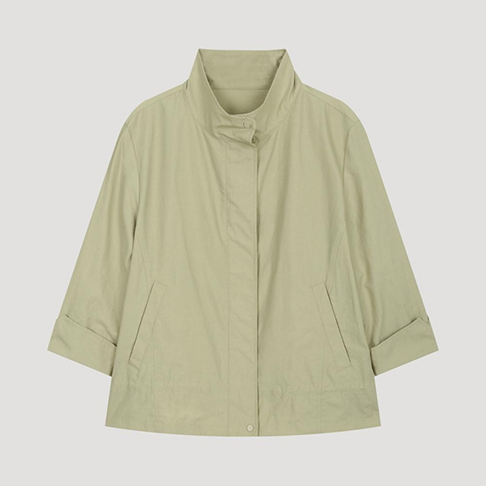 

She S miSS Льняной джемпер с высоким воротником и отворотом Swwjpo22040 Be beige/55