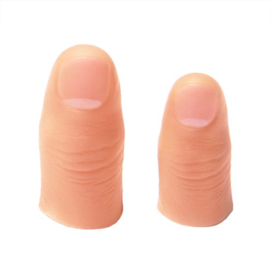 5Pcs Fake Soft Fingers Thumb Tips Toy Close up Stage Magic