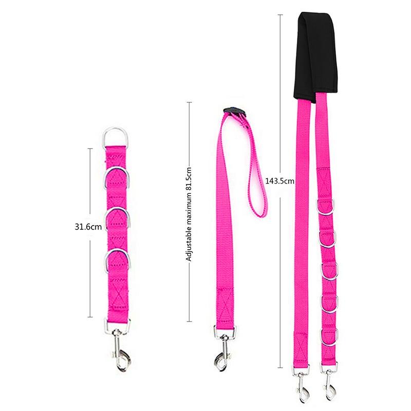 3pcs Strap Grooming Dog Restraint, Belly Pad Bathing Harness, durable and practical for Trim Pet Hair, bow pull