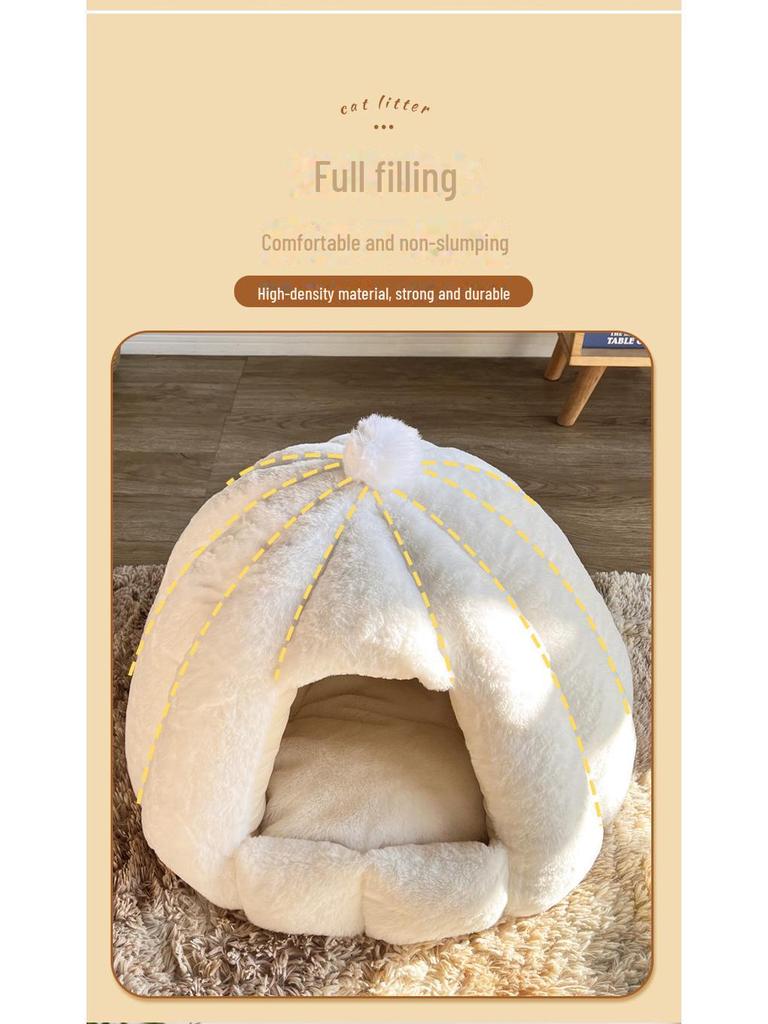 Luxury Outdoor Dog Kennel & Cat Villa Bed