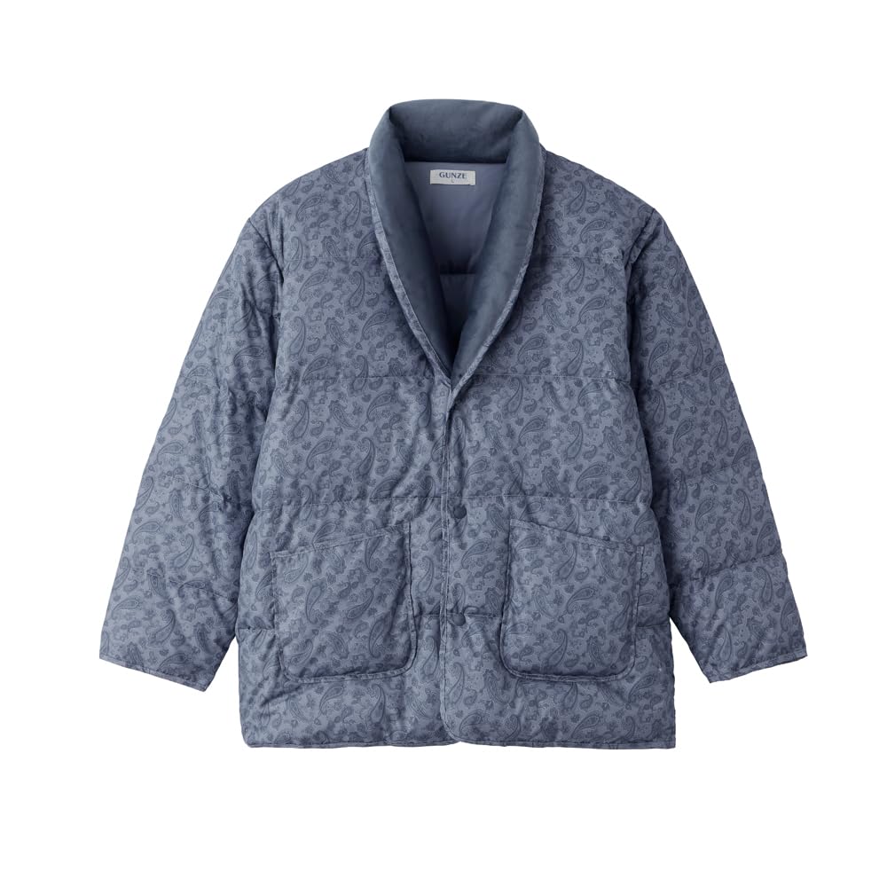 

Куртка Room Wear Feather [Gunze] мужская синяя_SK4464