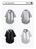 Summer 2026 Men's College Style Short-Sleeve Two-Piece Polo T-shirt - Unisex High-End Edition