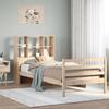 VidaXL Bunk Bed Without Mattress 100x200 Cm Solid Pine Wood, Bed, Bedroom Furniture, Bed with Storage, 3322233