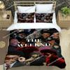 Singer Style Trendy The Weeknd Bedding Set Twin/Full/Queen Size Duvet Cover Pillowcase Soft Bedroom Set Home Textileextile