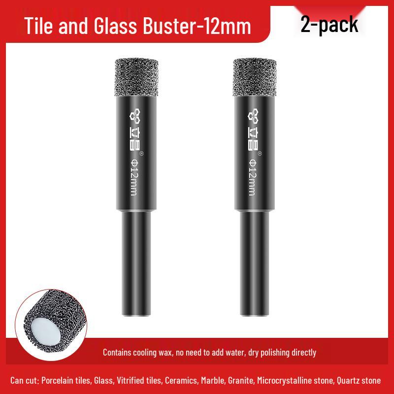 Tile and Glass Drill Bit - Hole Saw for Marble and Tile Drilling