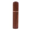 Natural Rosewood Toothpick Holder Portable Travel Wooden Pick Box with Brass Threads for Home, Office, Restaurant
