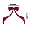 70.8 Inch Large Red Christmas Bows For Wreaths Christmas Tree Topper Bow New Year Eve Decoration Home Outdoor Velvet Ribbon Tie