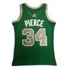 Maglia da Basket Retro Boston Celtics Era 2007-08 Pierce Garnett Allen Ricamata Cotone Maglia Squadra Unisex