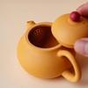 Handmade Huang Duan Ni Zisha Teapot - Mini Chinese-Style Filtered Tea Infuser for One Person