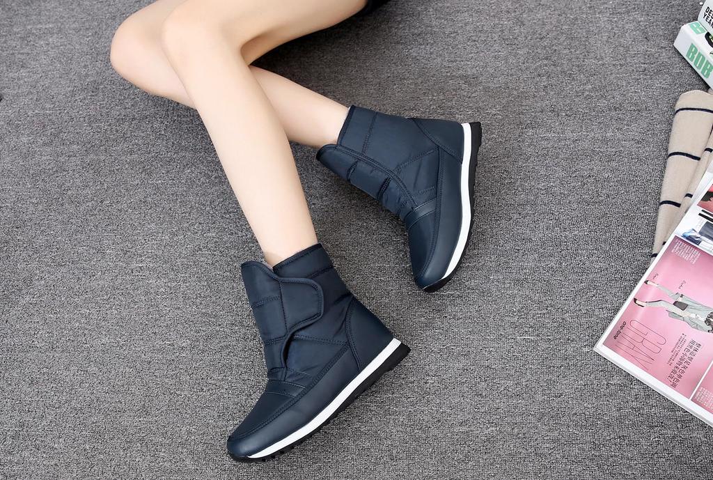 Sheepskin Snow Boots for Men and Cold with Fleece Snow Boots for Plus Size 22cm Japanese Shoe [YFS] Boots, Short/Long Women, Waterproof, Non-Slip,