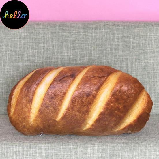 Kreativní 3D simulace Chléb Design Pohovka Polštář Soft Cus na Home Decor dárek