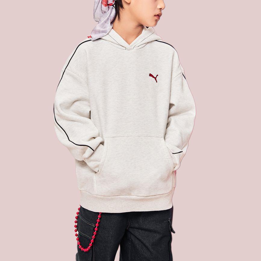 PUMA Kids Sweatshirts Hooded Thickened 353425121102-00101