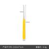 Stainless Steel Crochet Hooks Storage Bag Yarn Weave Knitting Needle DIY Weaving Craft Tool Leather Perforation Sewing Accessory