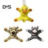 3 Piezas Imán de Nevera de Animales de Peluche Hogar Oficina Cocina Taquilla Nevera Animal de Peluche de Dibujos Animados Muñeco Decoración Magnética Adorno
