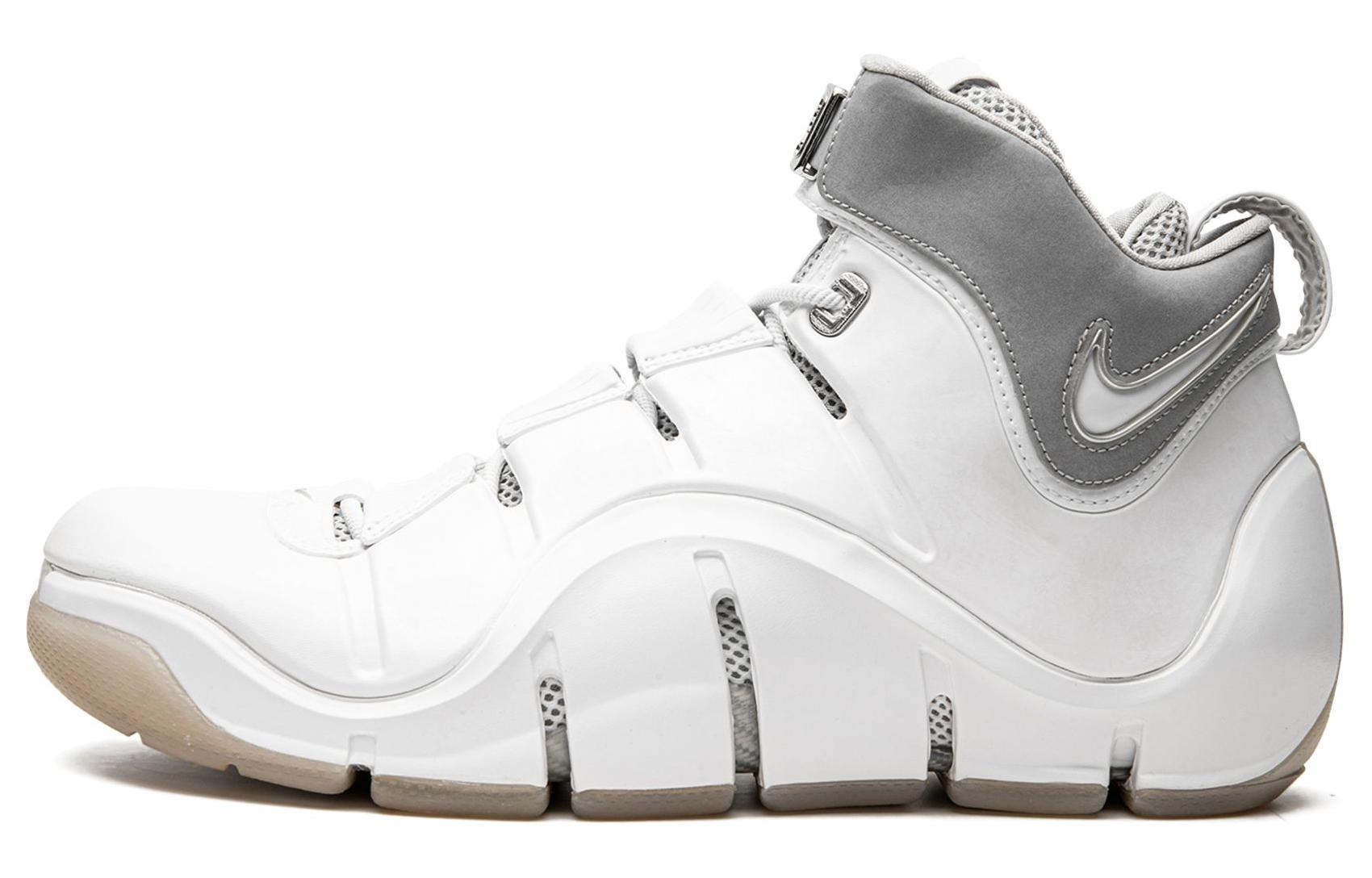 

Nike LeBron 4 White Chrome 314647-112 44.5