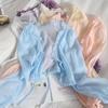 Kobiety Cienki Płaszcz Casual Koronka Kokarda Lato Ochrona przed Słońcem Ubrania Damski Kardigan Koszula Odzież Bluzka Dama Okrycia Blusa