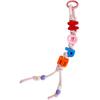 Colorful Alphabet Bead Bag Charm Personalized Design Bag Hanging Pendant for Trendy Fashion Statement and Unique Style