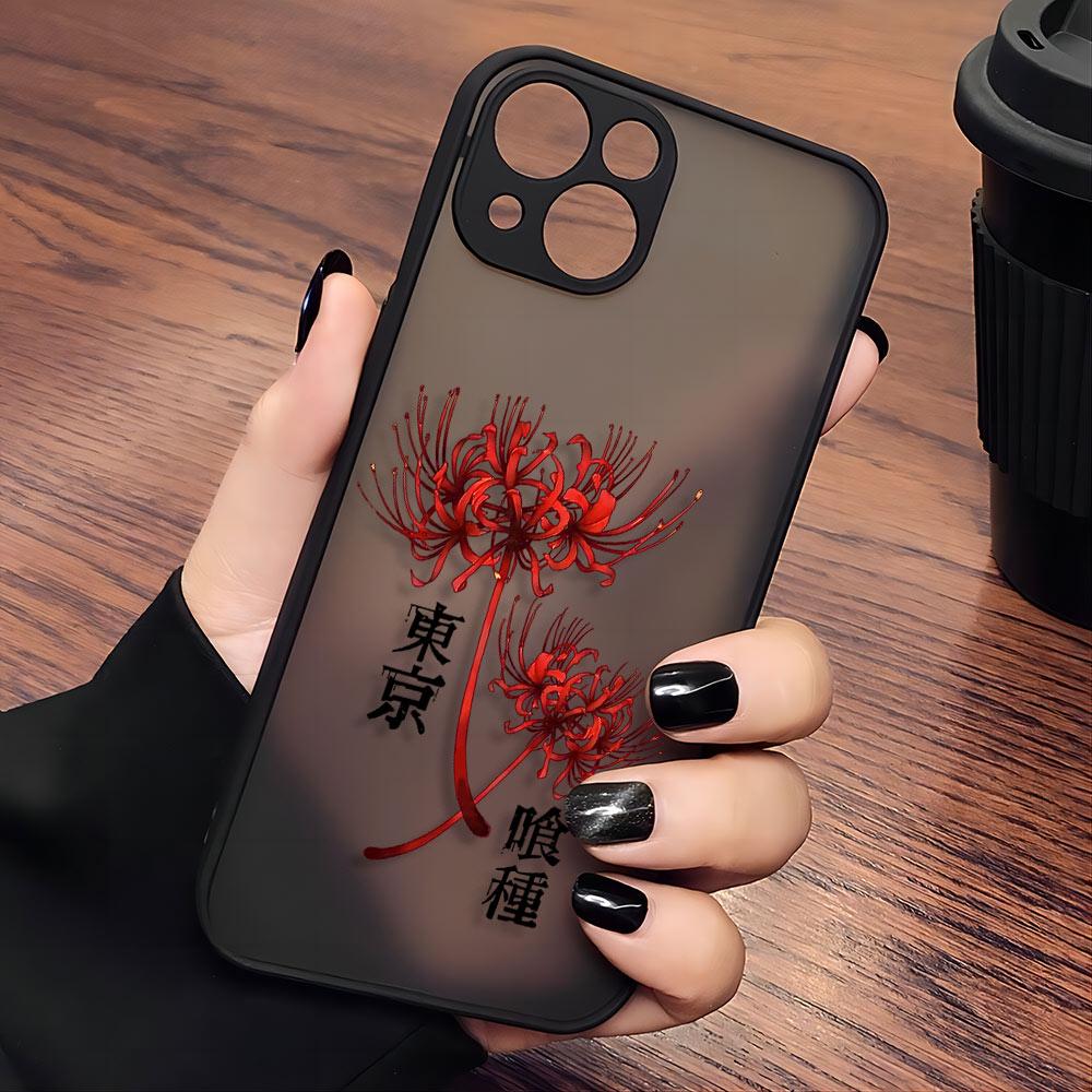 Anime Tokyo Ghoul Phone Case For Samsung Galaxy A06 A56 A36 A26 A55 A14 A54 A05S A05 A15 A24 A25 A73 A04 A13 A53 A25 A24 4G 5G