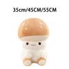 Compact Giant Mushroom Plushie Soft Fabric For Unique Entertainment Venue Compact And Adorable Mushroom Pillows